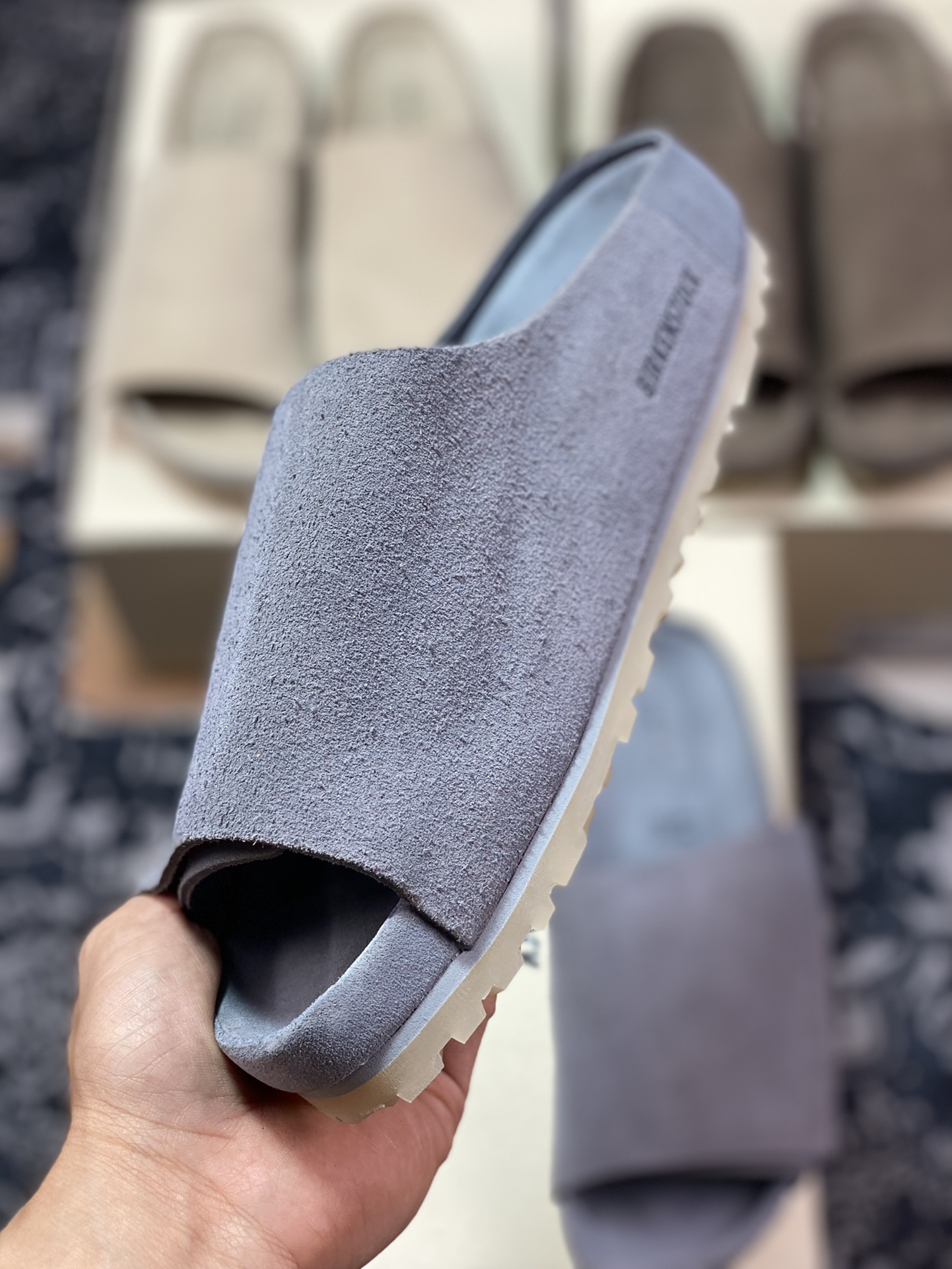 FEAR OF GOD x Birkenstock FOG joint Velcro slippers