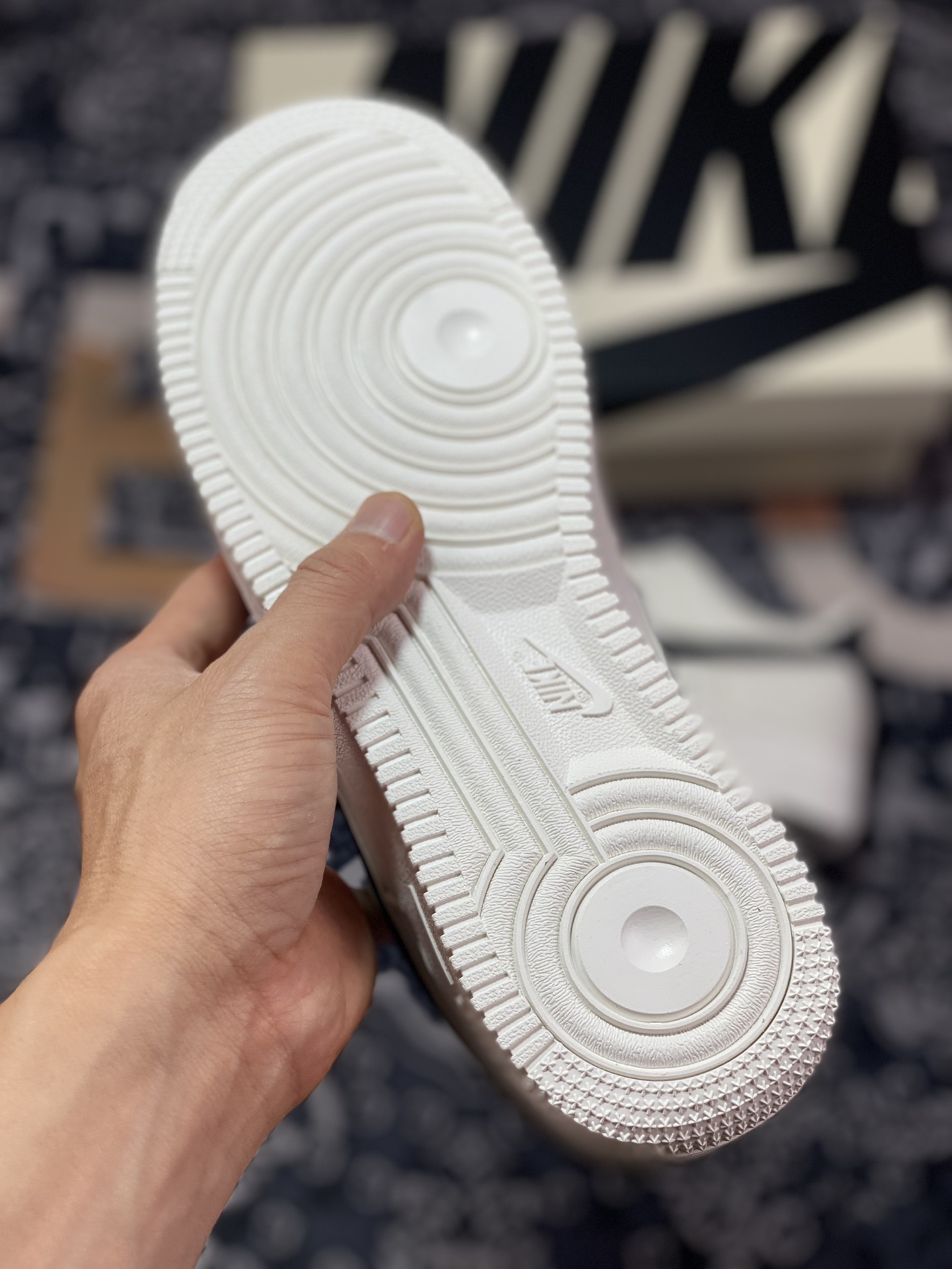 220 Nike Air Force 1’07 Low QS”Sail/Black/Gold”空军一号板鞋“帆布米白黑金迷你双钩子”MN5696-809