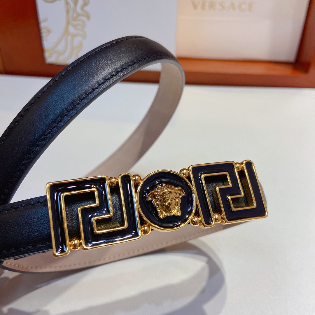 范思哲VERSACE2.0cm细腰带