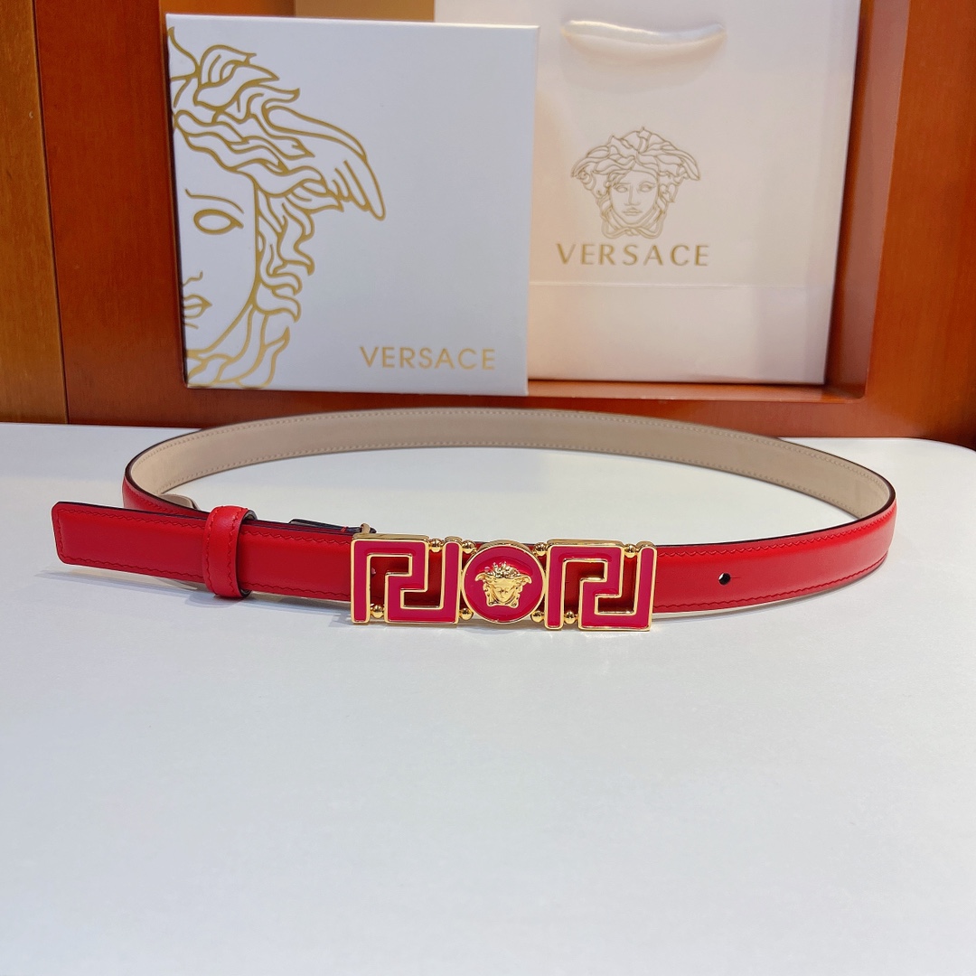 范思哲VERSACE2.0cm细腰带