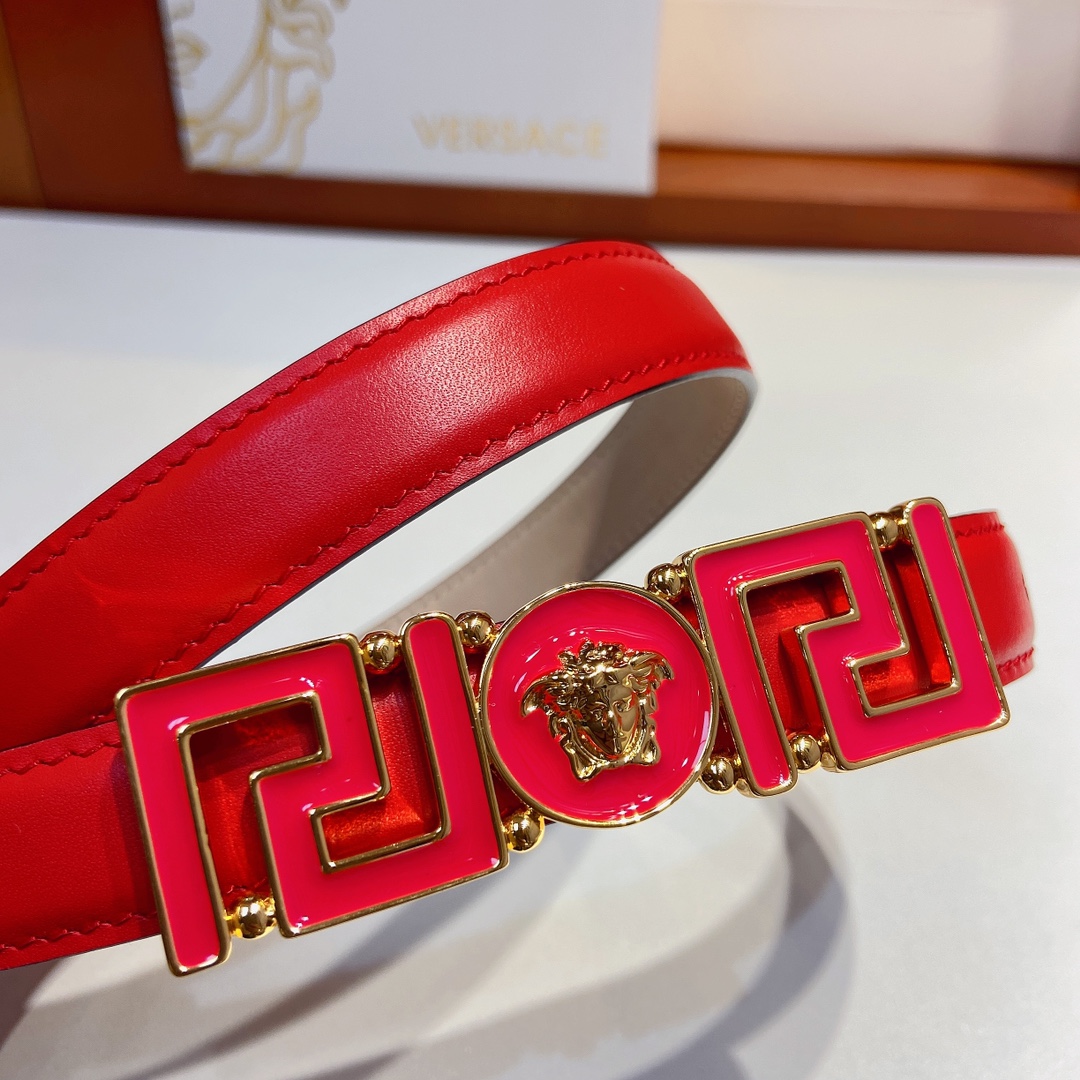 范思哲VERSACE2.0cm细腰带