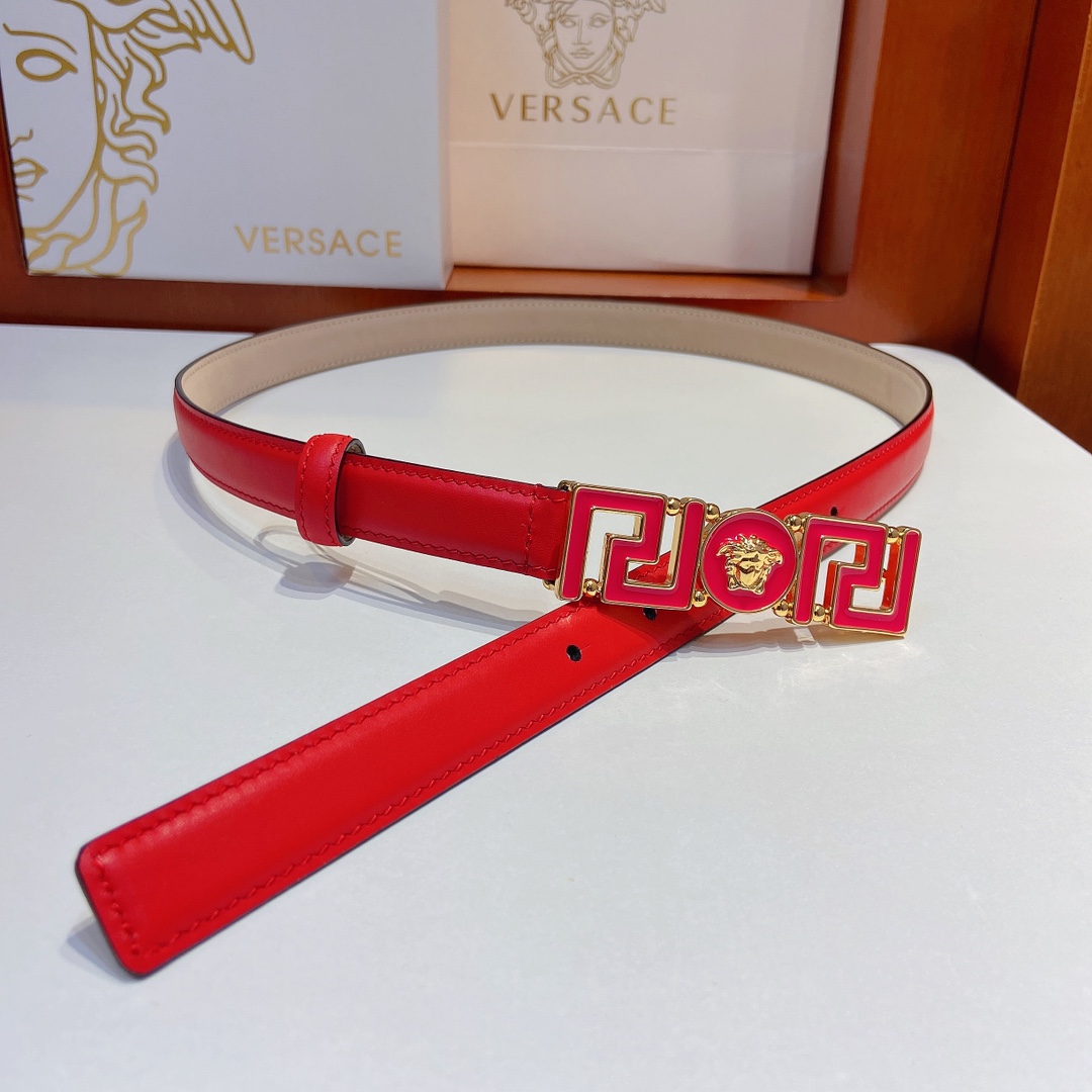 范思哲VERSACE2.0cm细腰带
