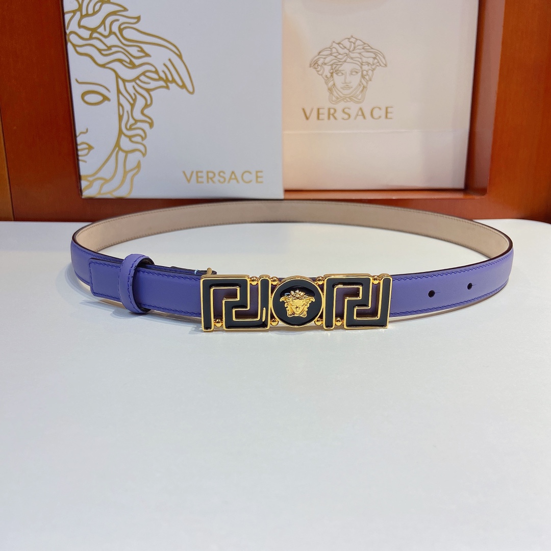 范思哲VERSACE2.0cm细腰带