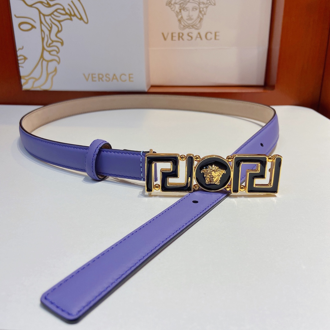 范思哲VERSACE2.0cm细腰带