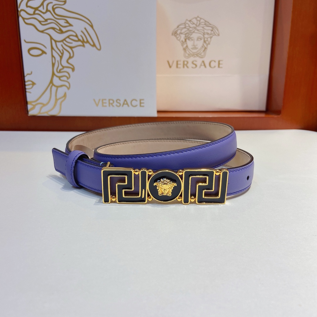 范思哲VERSACE2.0cm细腰带