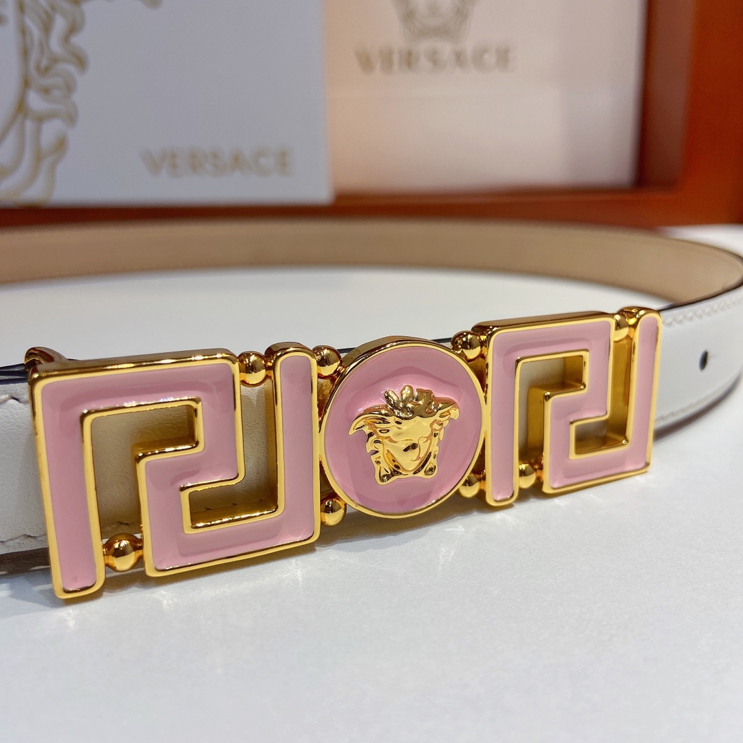 范思哲VERSACE2.0cm细腰带