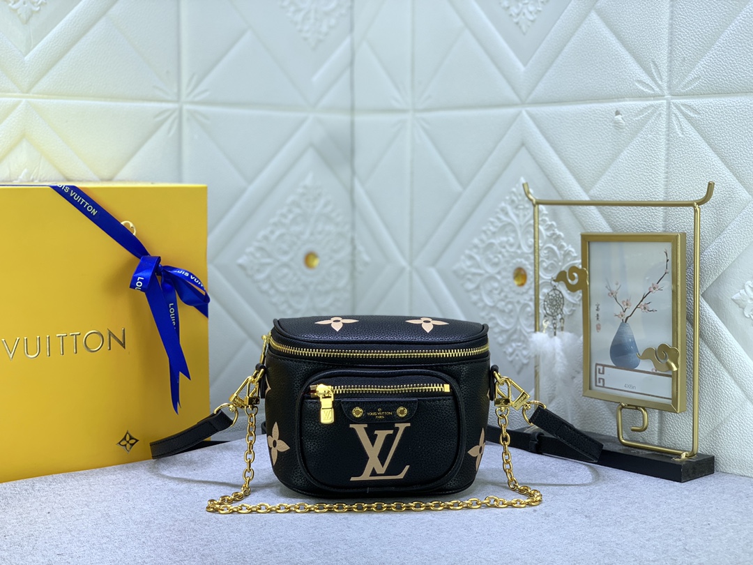 Louis Vuitton LV Bumbag Bags Handbags Empreinte​ Summer Collection Chains M82208