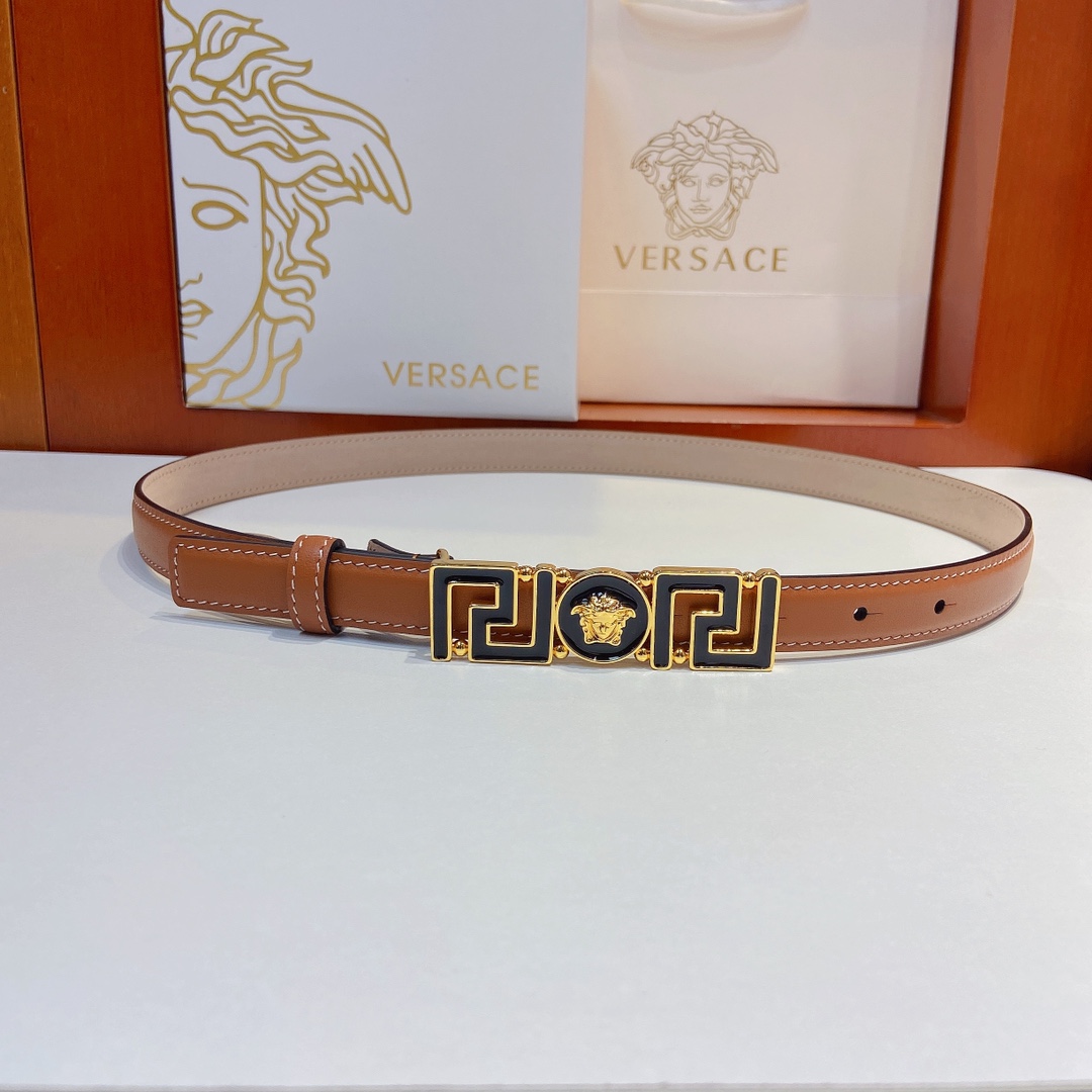 范思哲VERSACE2.0cm细腰带