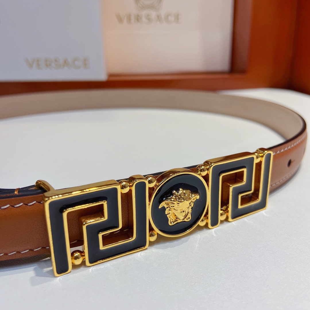 范思哲VERSACE2.0cm细腰带