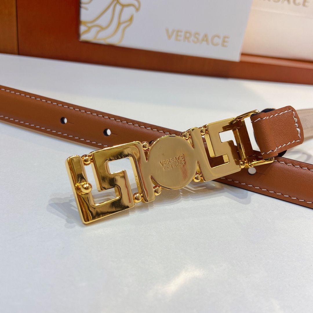 范思哲VERSACE2.0cm细腰带