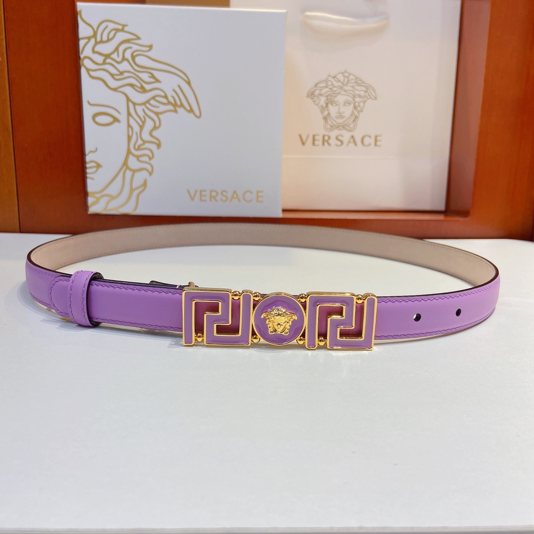 范思哲VERSACE2.0cm细腰带