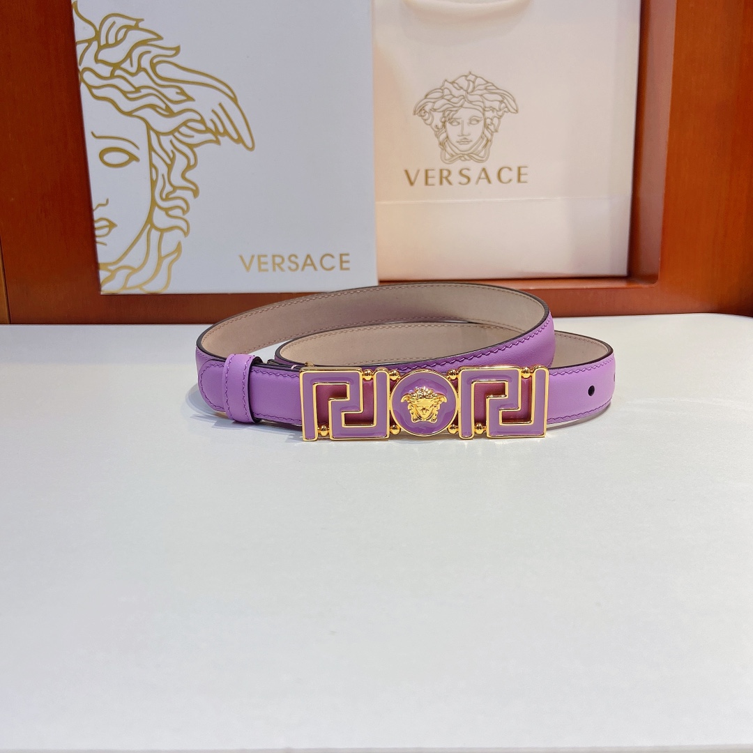 范思哲VERSACE2.0cm细腰带