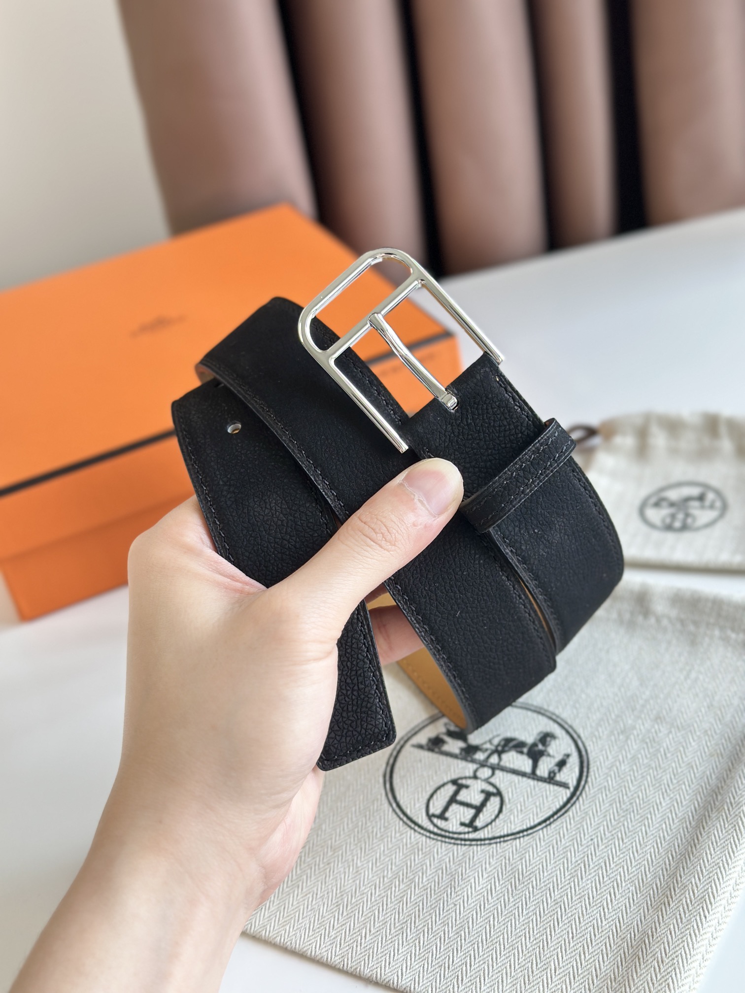 Hermes-ROMAIN35腰带进
