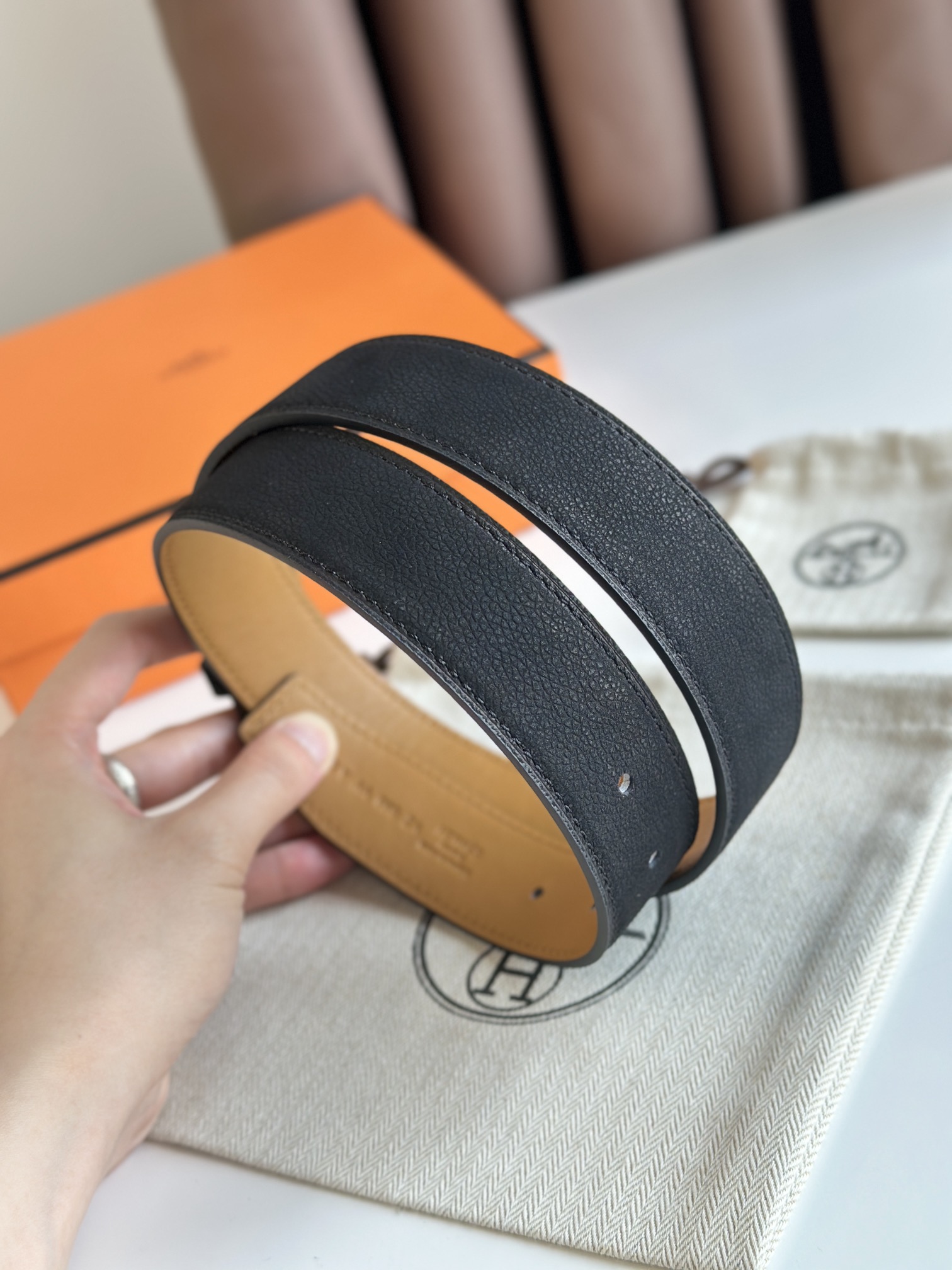 Hermes-ROMAIN35腰带进