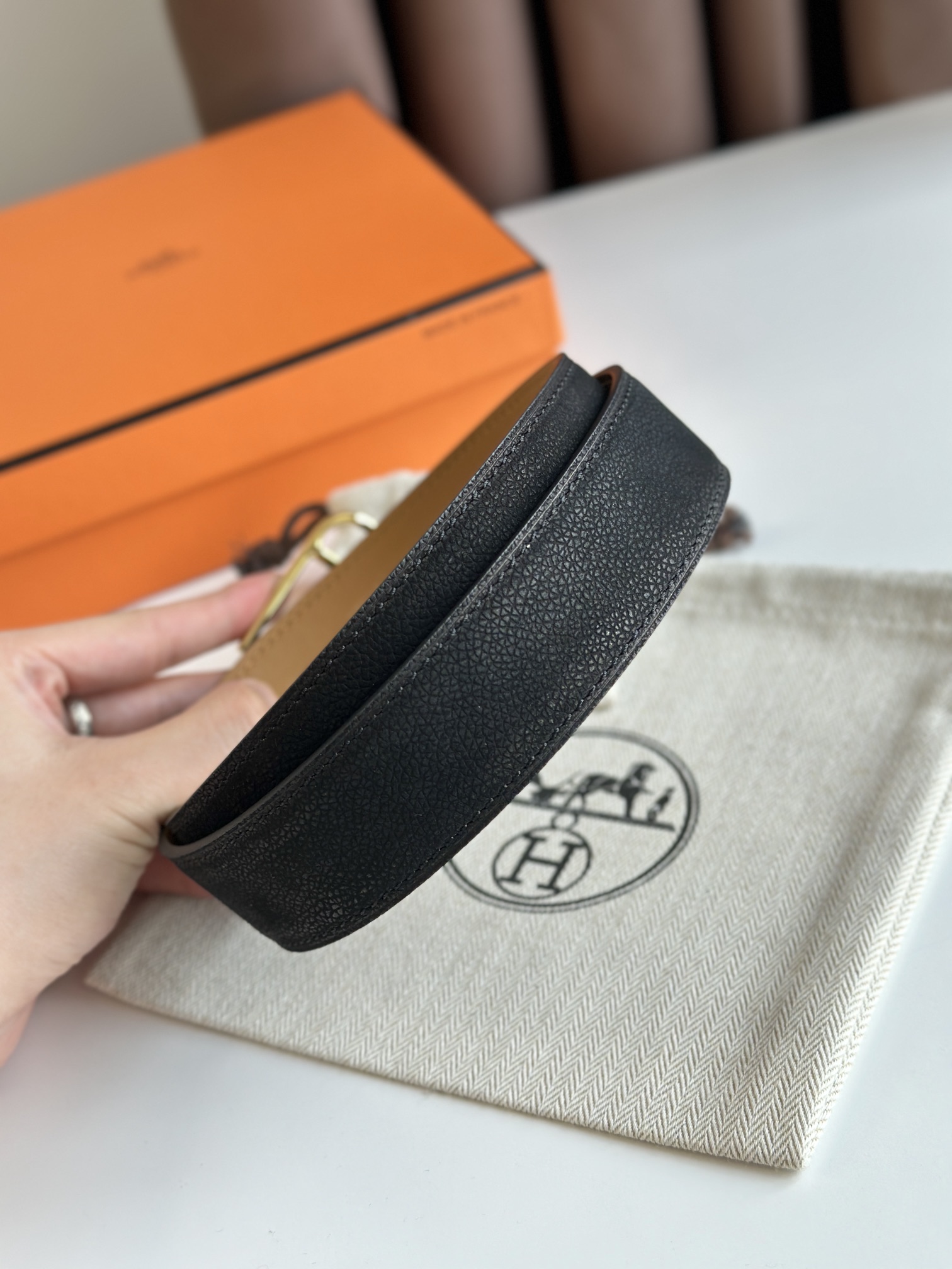 Hermes-ROMAIN35腰带进