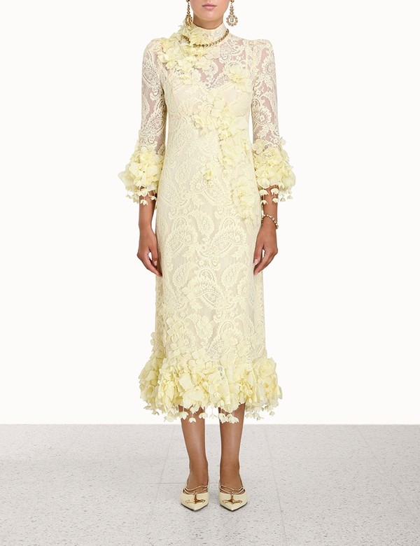 mirror quality Zimmermann Clothing Dresses Lace Fall/Winter Collection