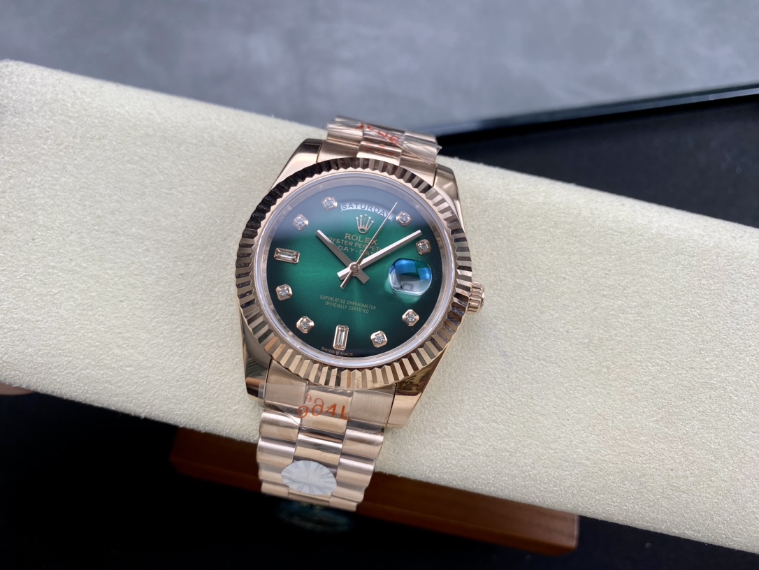 SK厂 劳力士Rolex 双历 星期日志型 40mm - 高品質な自動機械腕時計