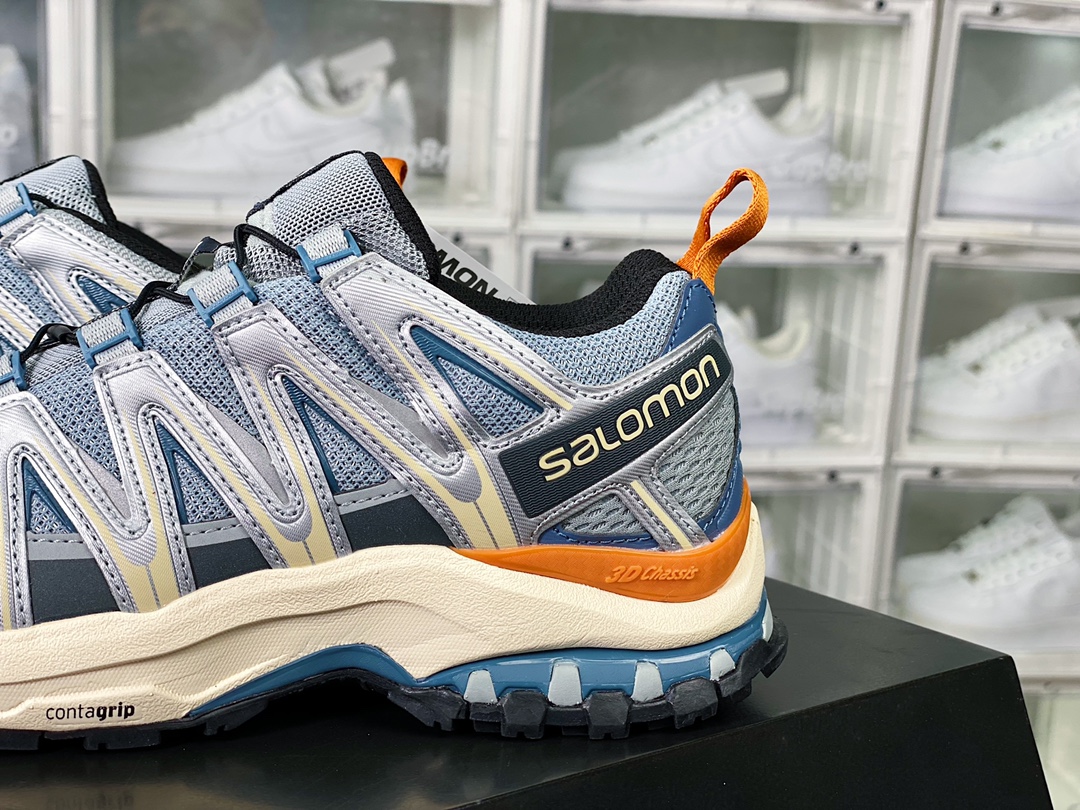 Salomon/Salomon XA PRO 3D ”Sliver/Mint/Orange” XT Explorer Series Running Shoes ”Silver Gray Mint Green Orange” 471644