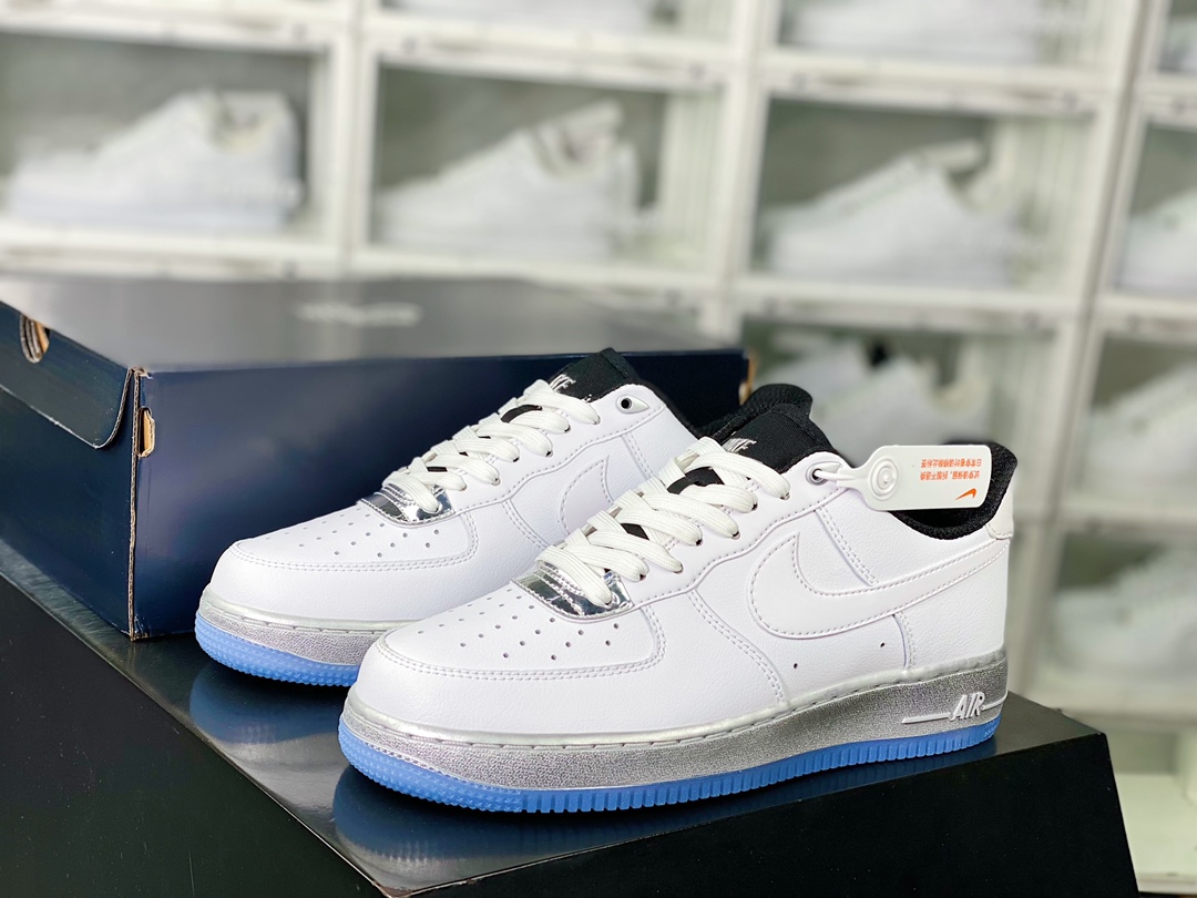 200 Air Force 1’07 Low SE”White Chrome”空军一号经典低帮板鞋“皮革白银冰块底”DX6764-100