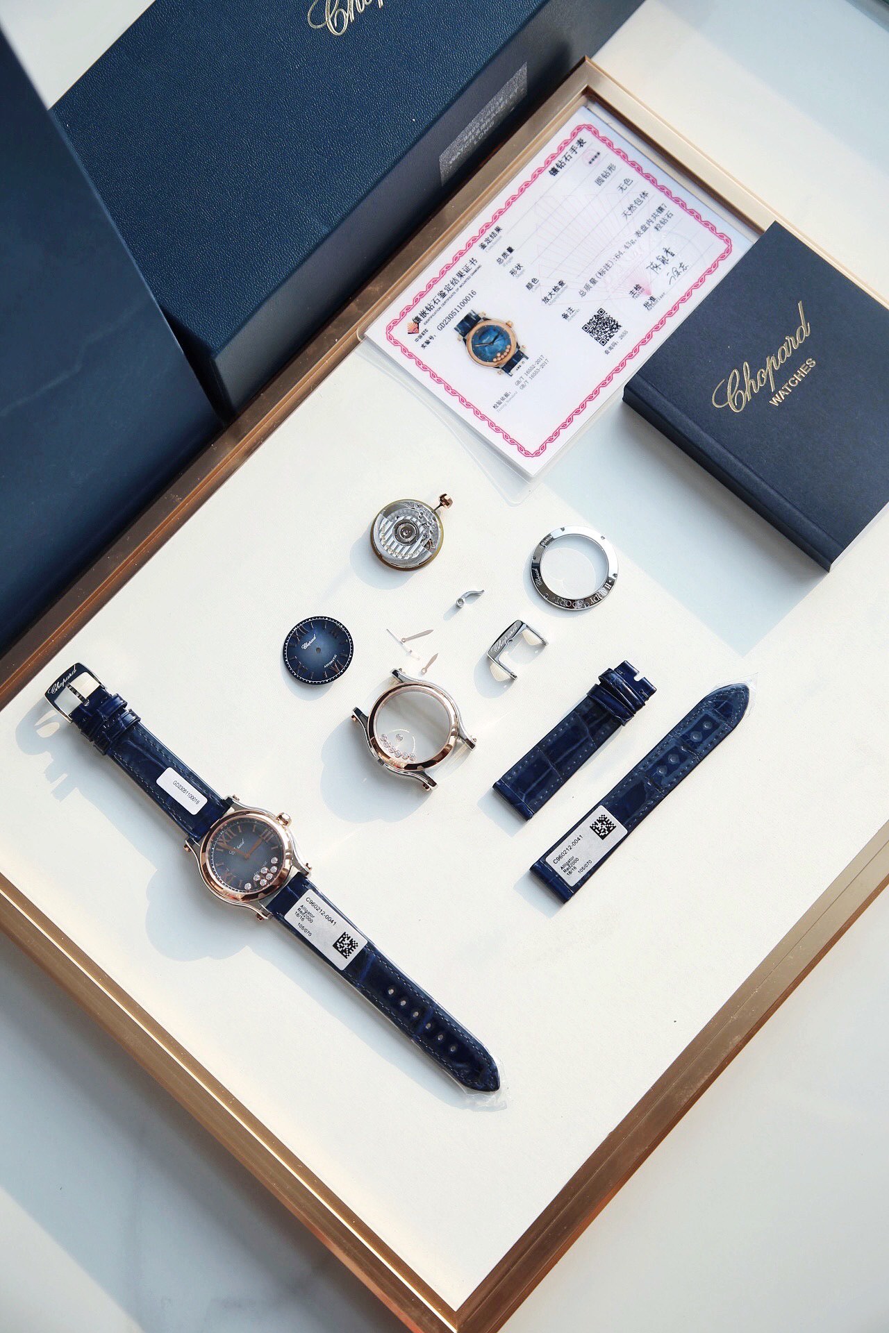 NO:390857,Chopin's new real diamond, 36 size, planing from professional masters, every accessory is crafted and strives for excellence,19860909肖邦新款真钻 36尺寸 来自专业师傅的解刨 每一个配件都是精工打造 精益求精,,Watch