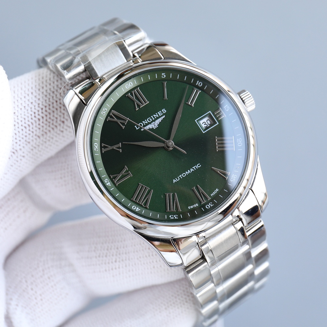 NO:143508,The same price for leather steel. Longines Mingjiang series A-shell, the best Mingjiang replica, equipped with imported 9015 movement, 40mm 316L stainless steel, sapphire mirror, imported calfskin, and three-dimensional automatic twill treatment on the dial, making the watch more perfect interpretation!  longines cowhide19860909皮钢同价 浪琴名匠系列A壳,最好的名匠复刻 ,搭载进口9015机芯,40毫米 316L精钢,蓝宝石镜面,进口头层小牛皮,表盘立体自动陀斜纹处理,令手表更完美诠释！,,longines,cowhide,Watch