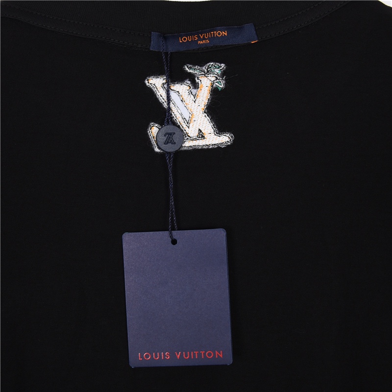 LouisVuitton/路易威登 23ss 兔年限定 兔八哥logo刺绣短袖T恤