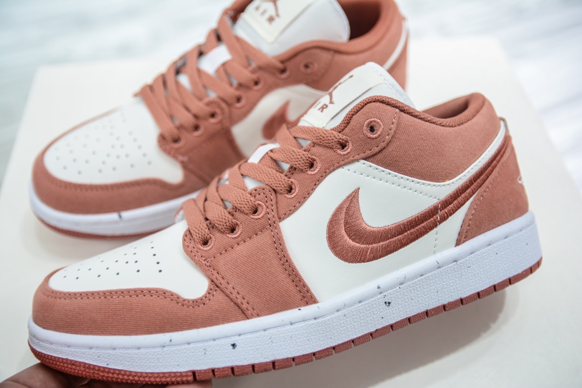 Air Jordan 1 Low Peach Pink White FN3722-801