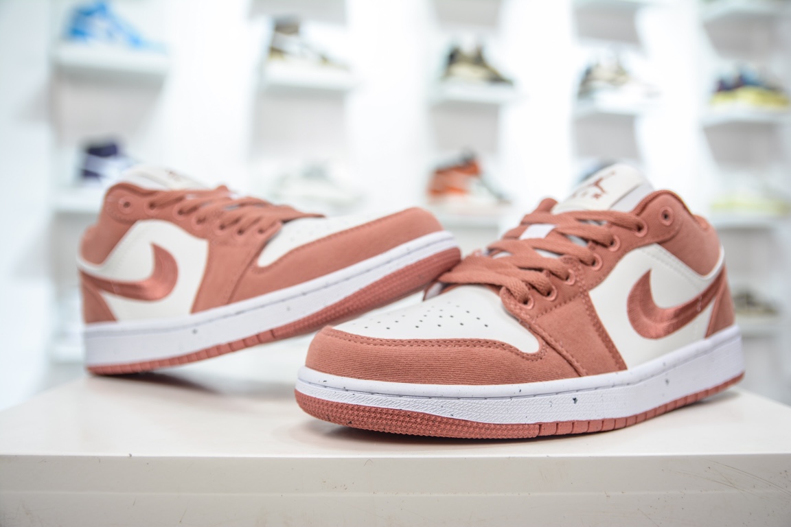 Air Jordan 1 Low Peach Pink White FN3722-801