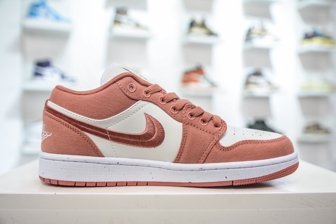 Air Jordan 1 Low Peach Pink White FN3722-801