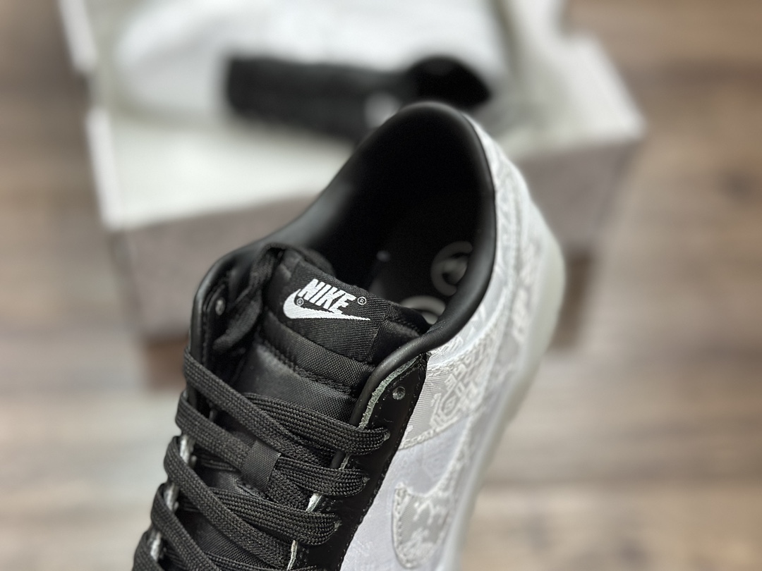 280 NIKE SB Dunk Low 白丝绸 低帮休闲运动鞋  FN0315-110