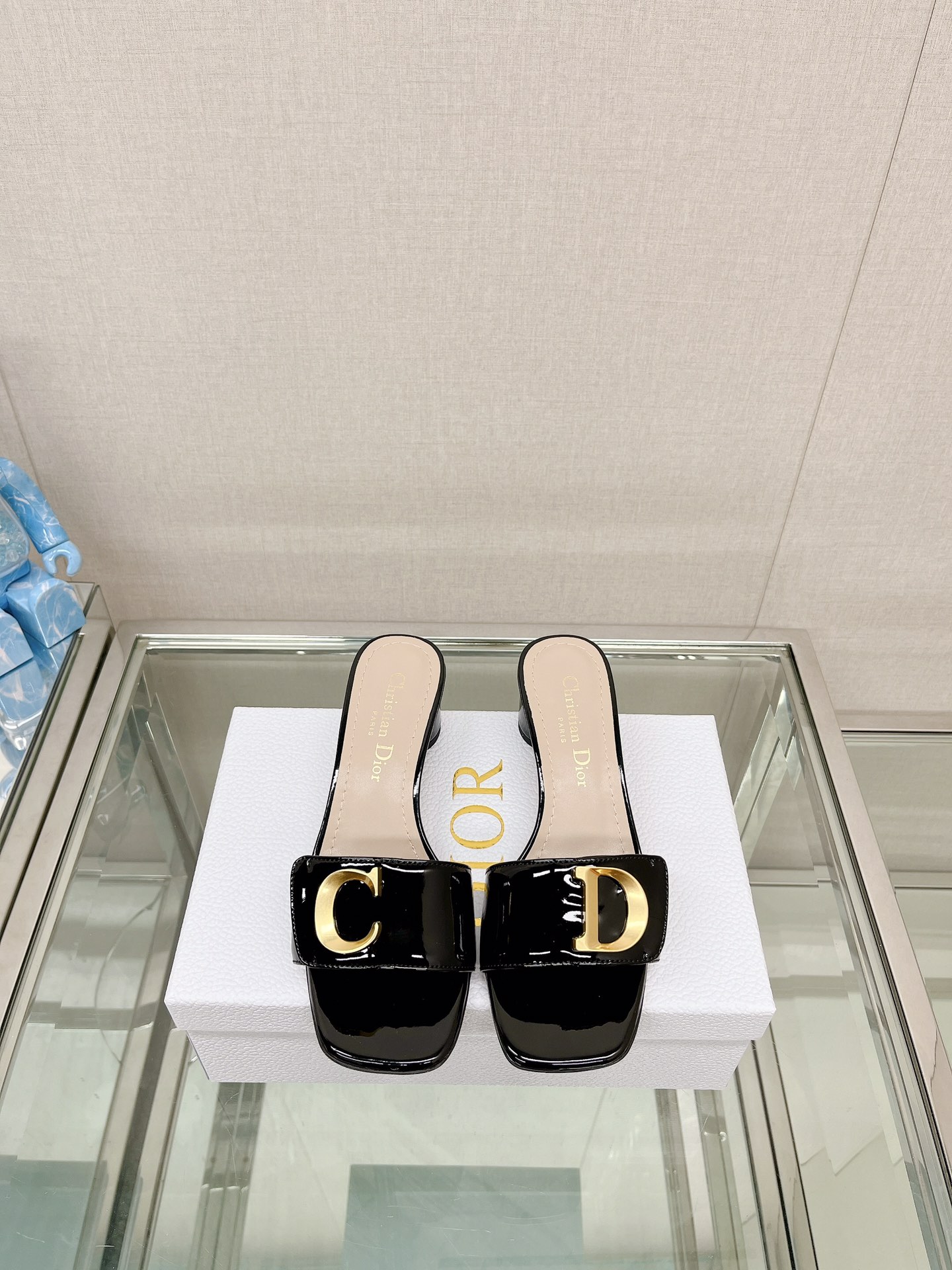 Dior Shoes High Heel Pumps Slippers Only sell high-quality
 Gold Cowhide Genuine Leather Patent Sheepskin Velvet Fall Collection Fashion
