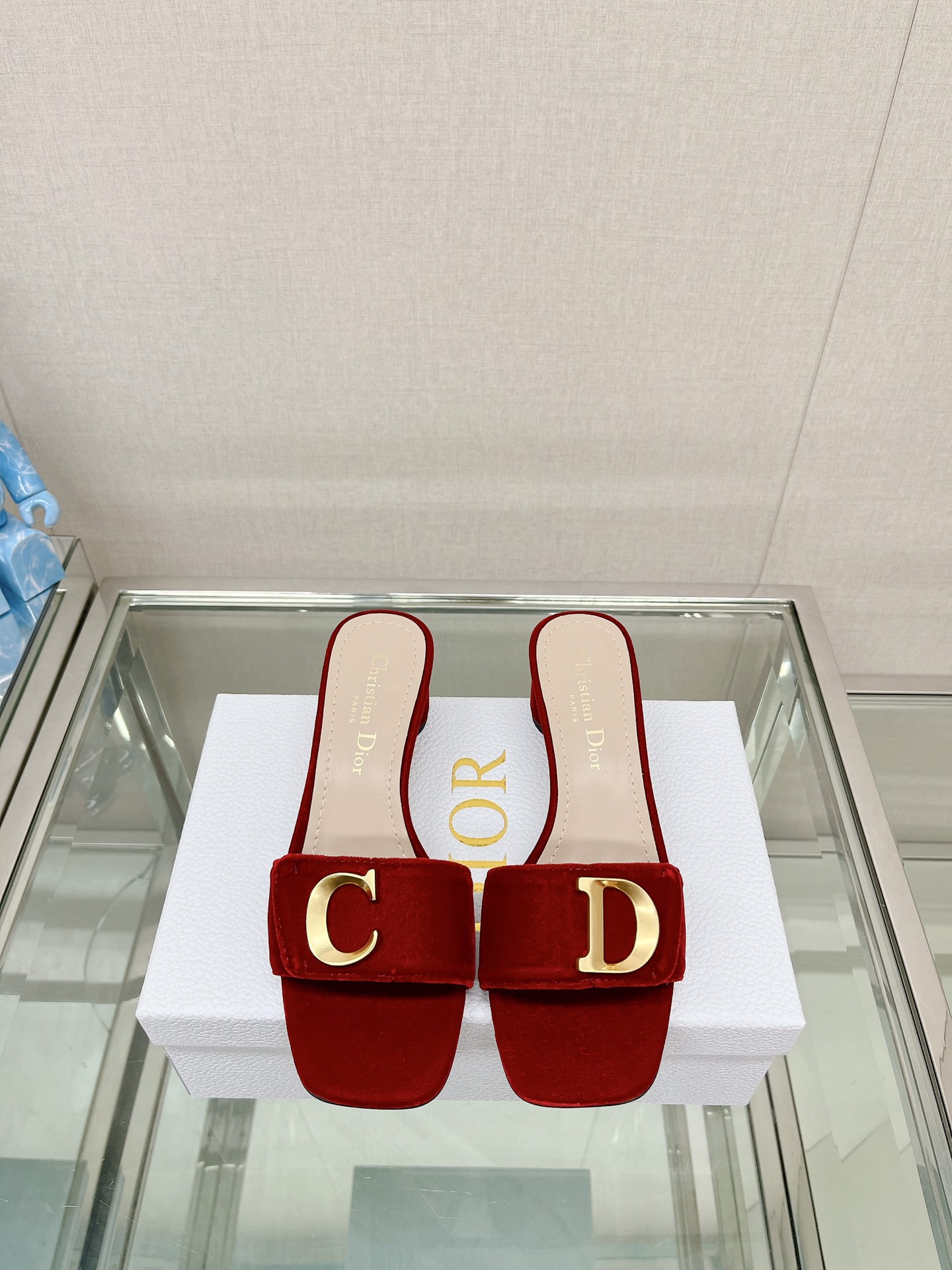 Same as Original
 Dior Shoes High Heel Pumps Slippers Gold Cowhide Genuine Leather Patent Sheepskin Velvet Fall Collection Fashion