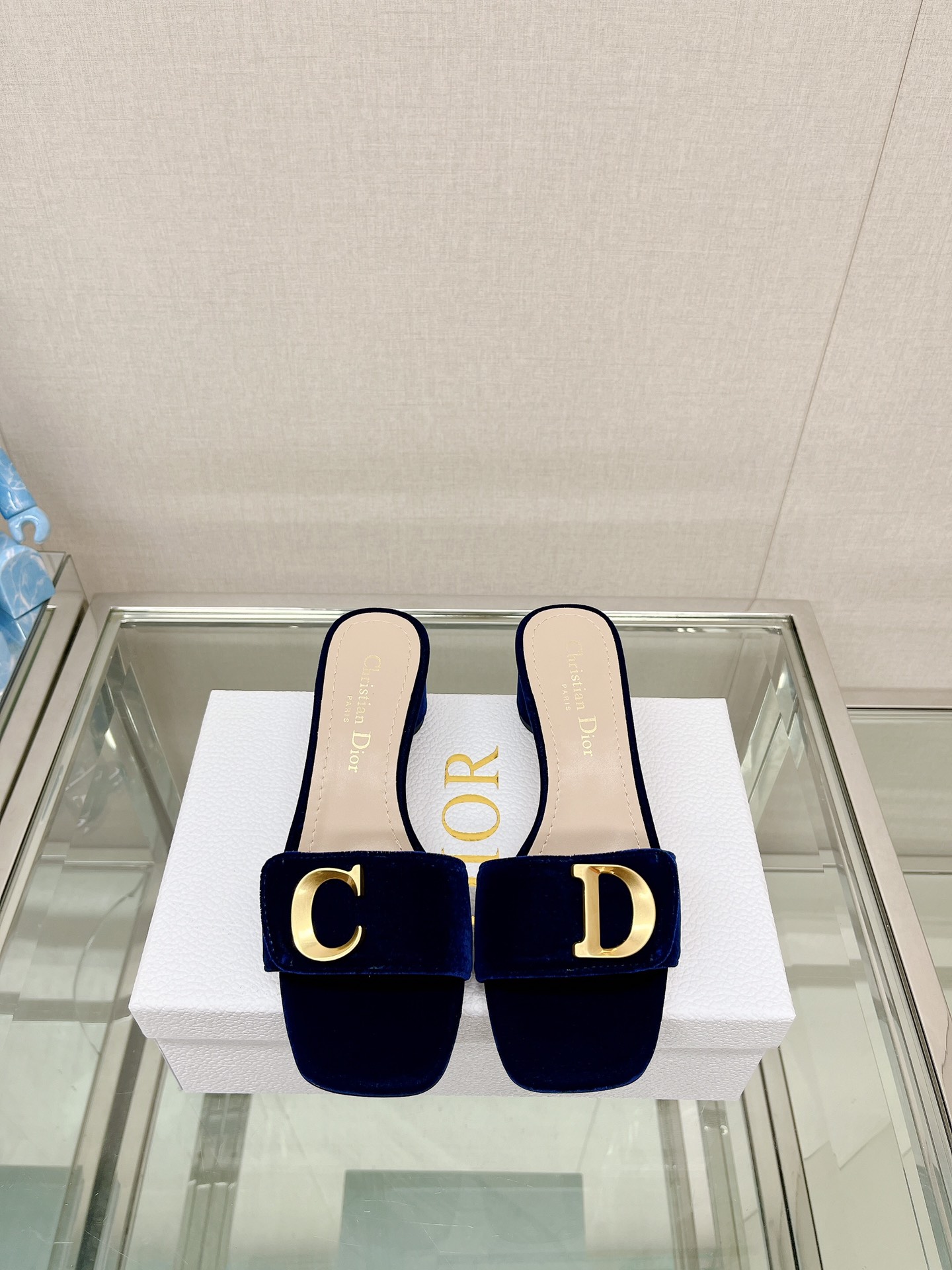 Styles & Where to Buy
 Dior Shoes High Heel Pumps Slippers Gold Cowhide Genuine Leather Patent Sheepskin Velvet Fall Collection Fashion