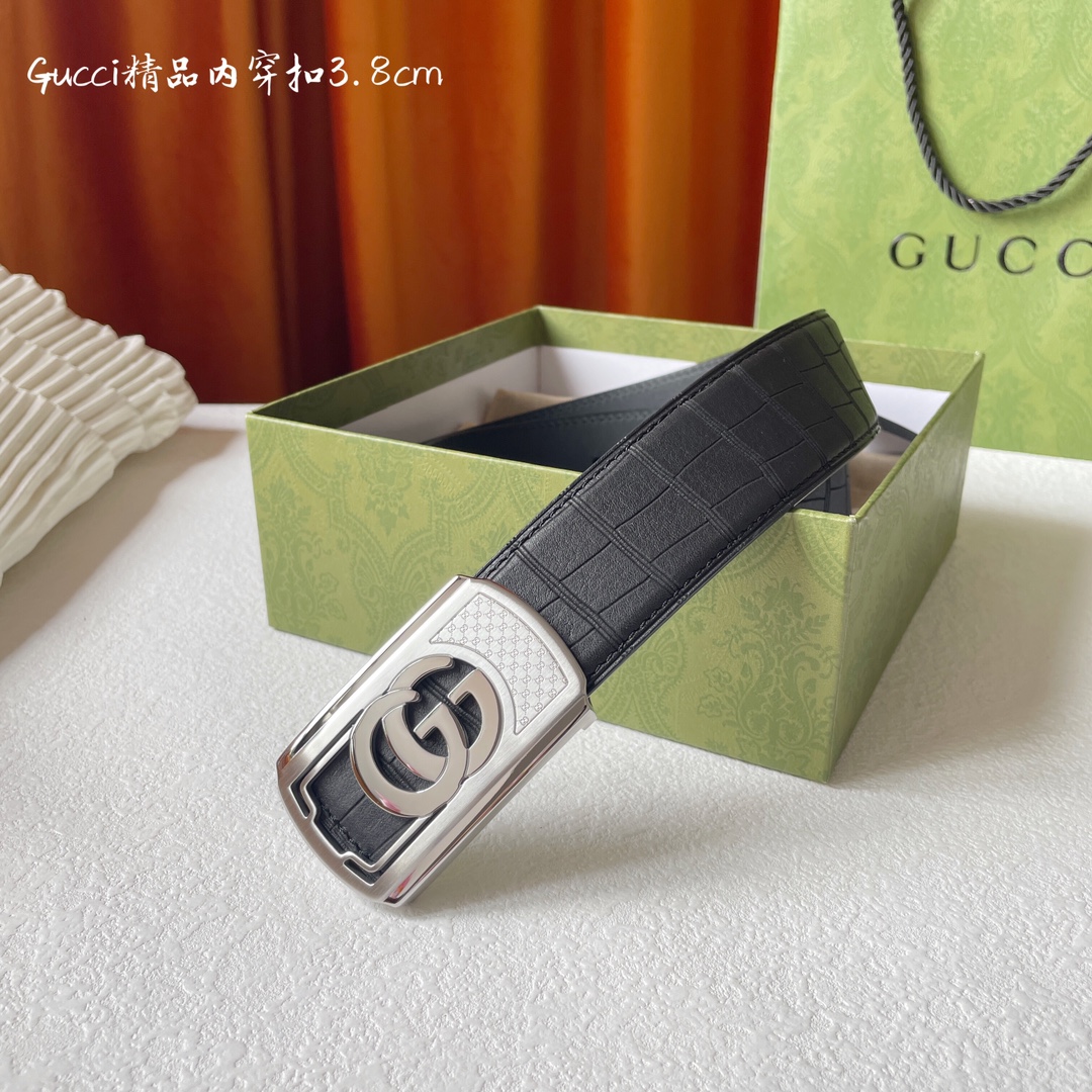 Gucci经典原单品质鹿皮纹搭配原单