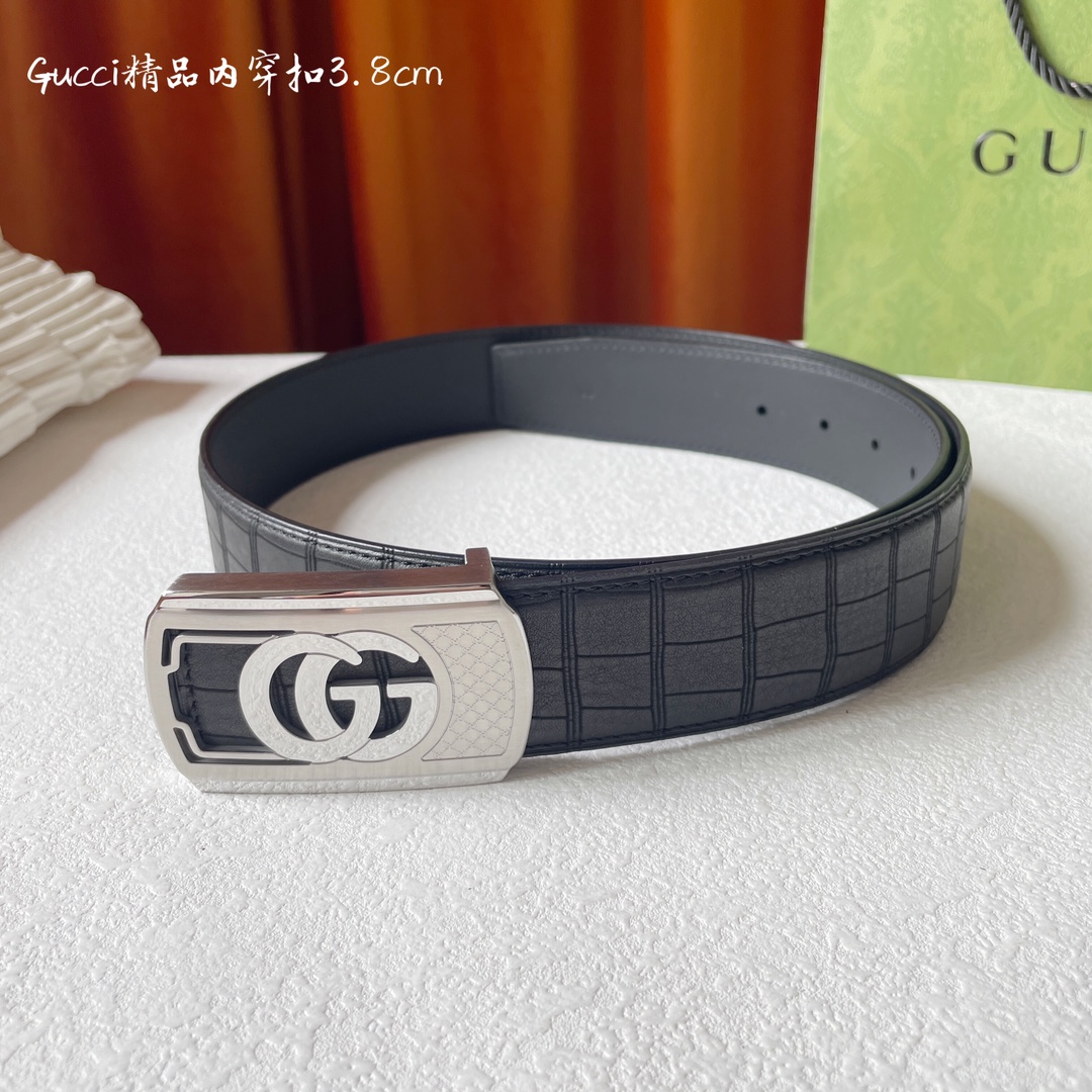 Gucci经典原单品质鹿皮纹搭配原单