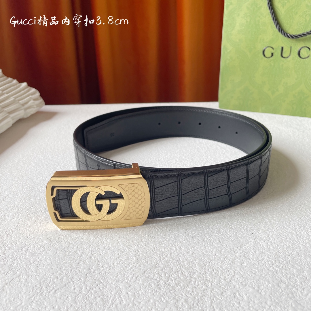 Gucci经典原单品质鹿皮纹搭配原单