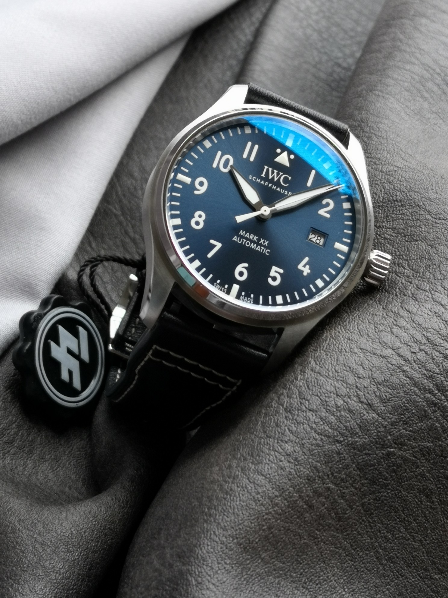 IWC 파일럿 IW328203 40mm 블루 다이얼 ZF공장 32111 무브먼트 레플리카 42480