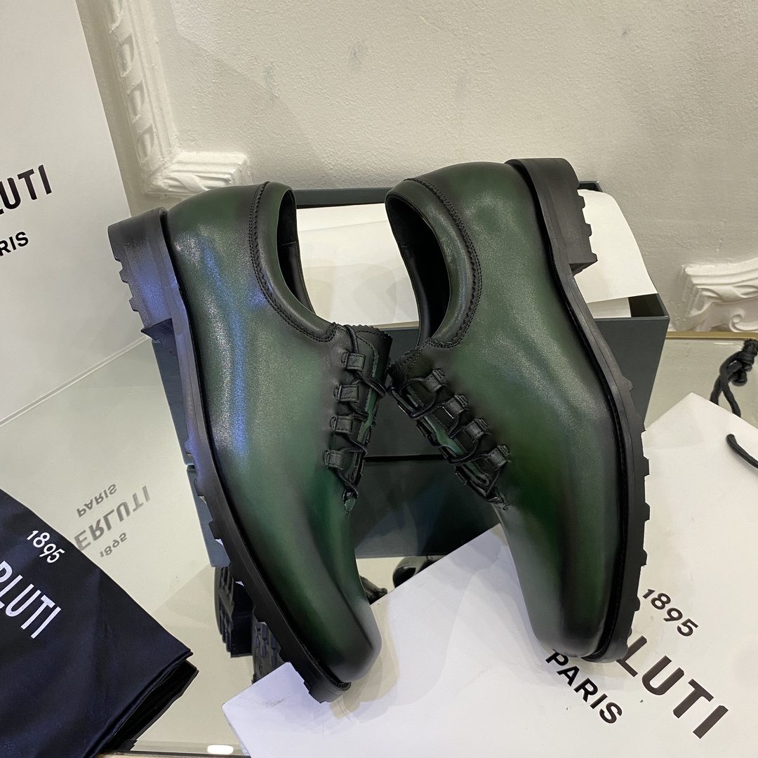 💋💍BERLUT* 布鲁提 special order 专柜定制款牛津鞋 男士正装鞋皮鞋👞 「世界最贵手