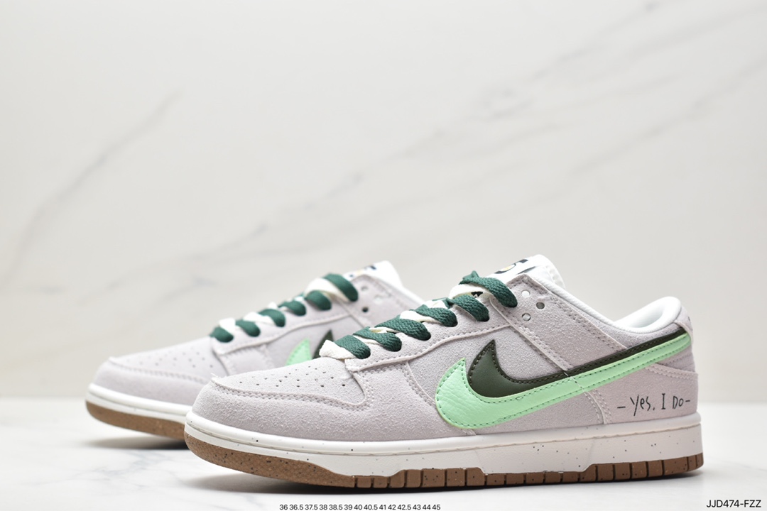 Nike Dunk Low SE “85” Gray Green Double Swoosh DO9457-100