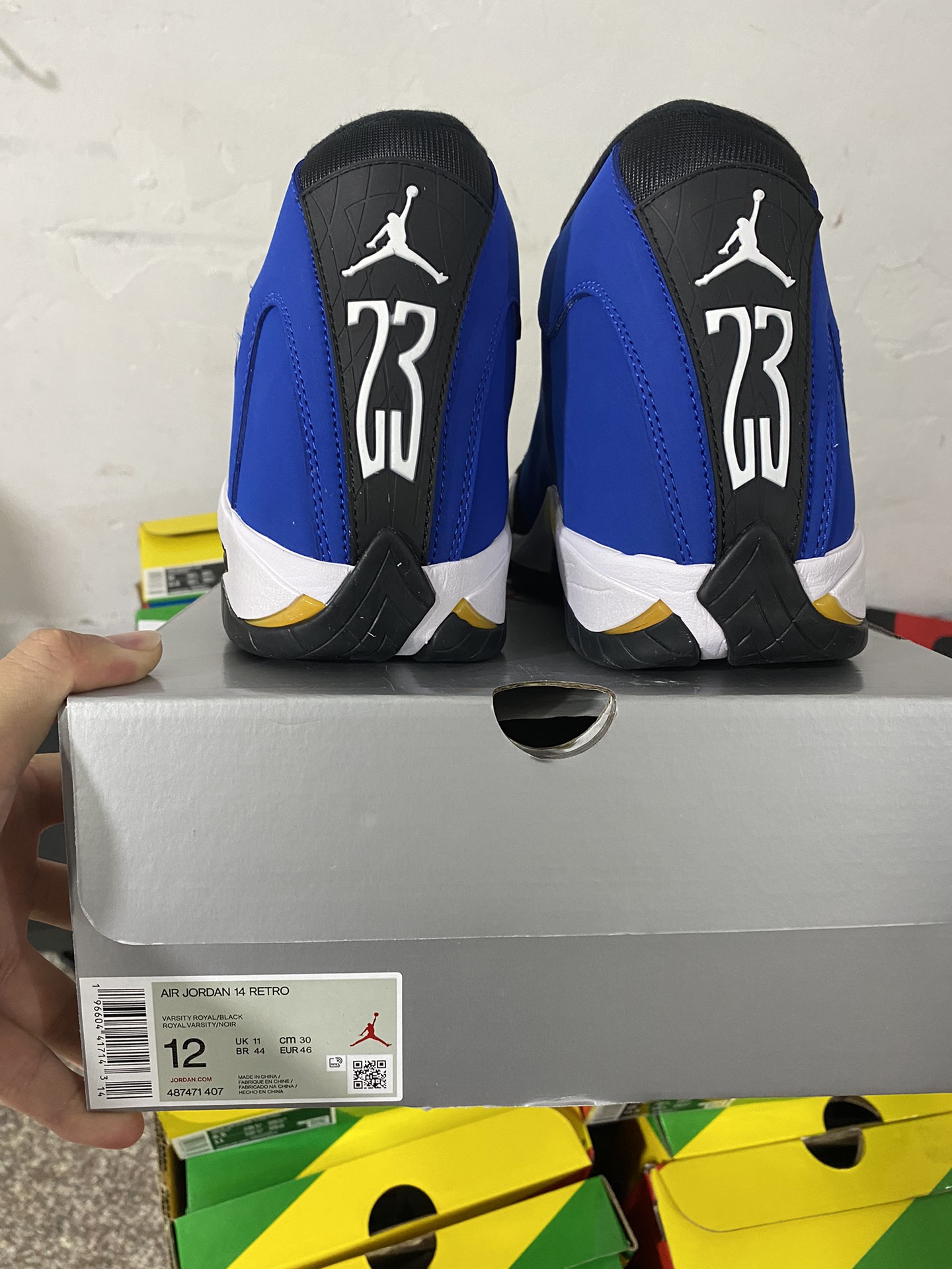 AJ14黑蓝尺码40-47.5总裁Y