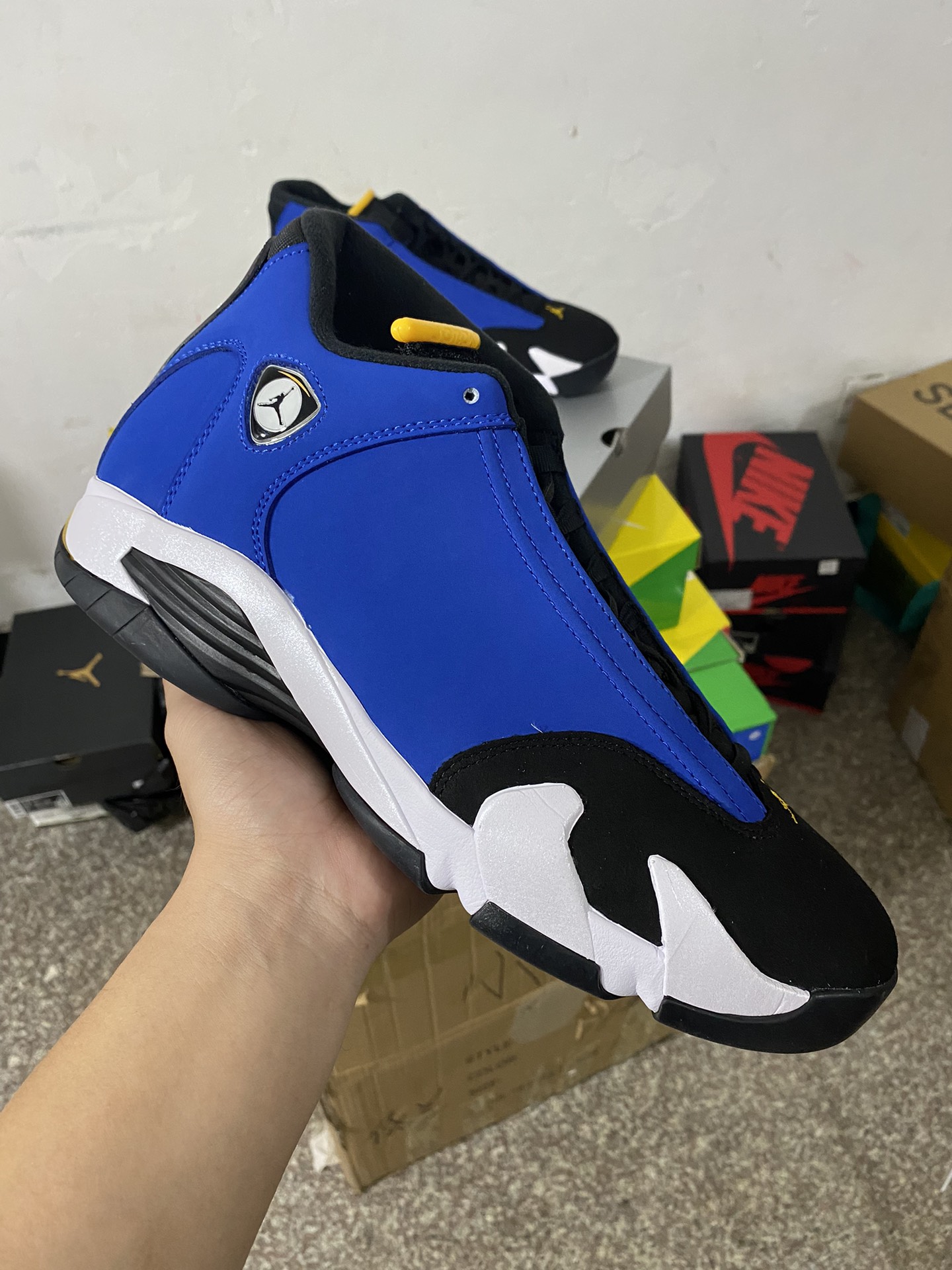 AJ14黑蓝尺码40-47.5总裁Y