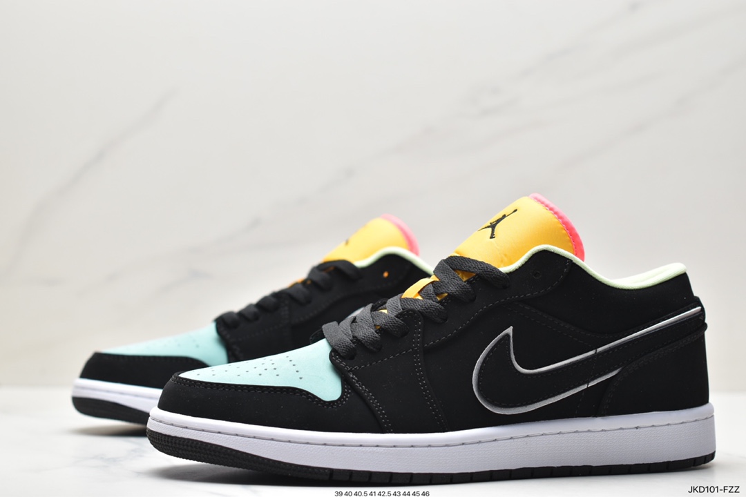 160 耐克Nike Air Jordan 1 Low PRM”Elephant Print”AJ1乔丹一代篮球鞋 DH3295-100