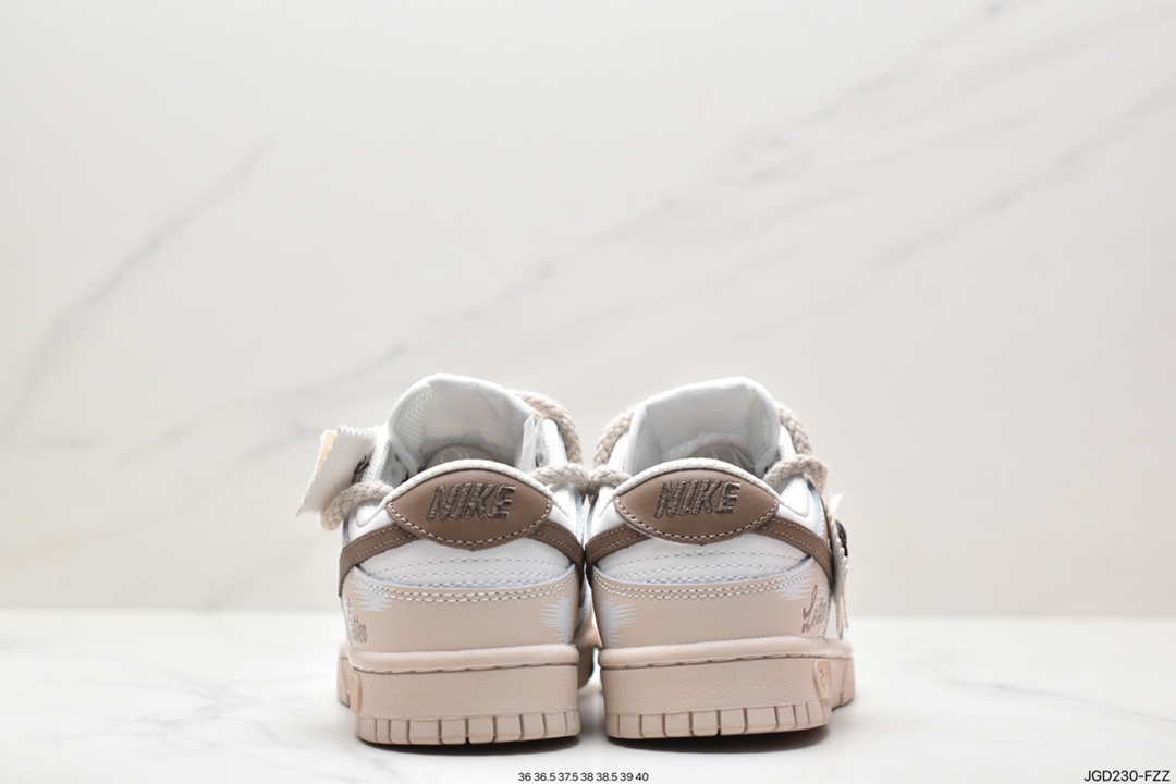 180 Nike SB Dunk Low”Milk White/Pink/Smile”扣篮系列低帮休闲运动滑板板鞋 DD1503-121