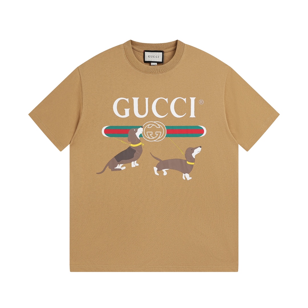 @P80 Detalle [Versión superior. Calidad de sitio web oficial] #Gucci古驰##Perro salchicha##Estampado animal# Gucci 23 últ…