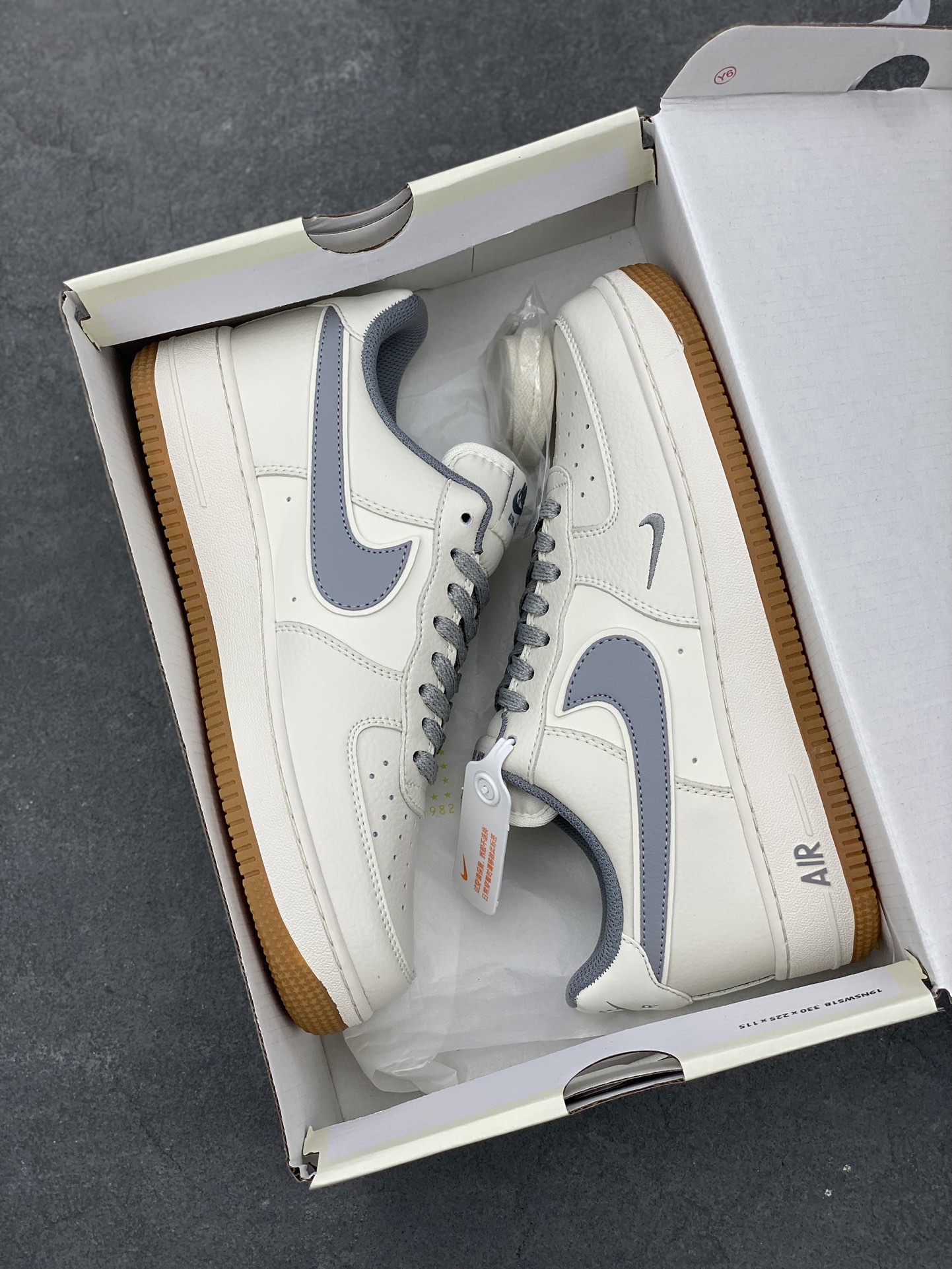Nike Air Force 1 '07 Low 'Grey' Casual Sneakers - Limited Edition 10 i1684697677 373 8