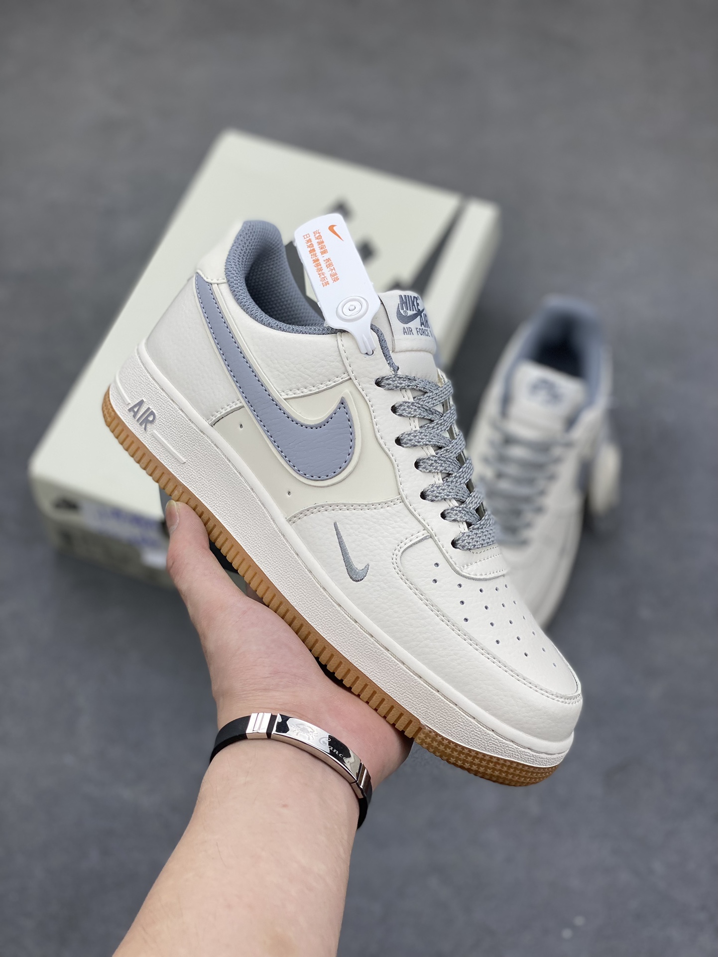 Nike Air Force 1 '07 Low 'Grey' Casual Sneakers - Limited Edition 2 i1684697677 3926 0