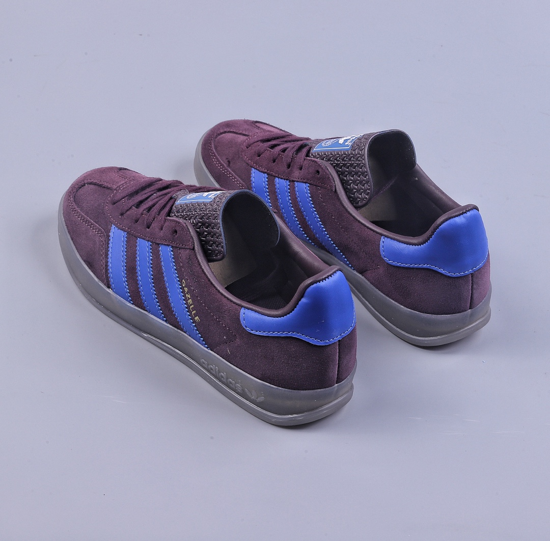 Adidas Originals Gazelle Indoor clover retro casual non-slip wear-resistant low-cut sneakers IG9980