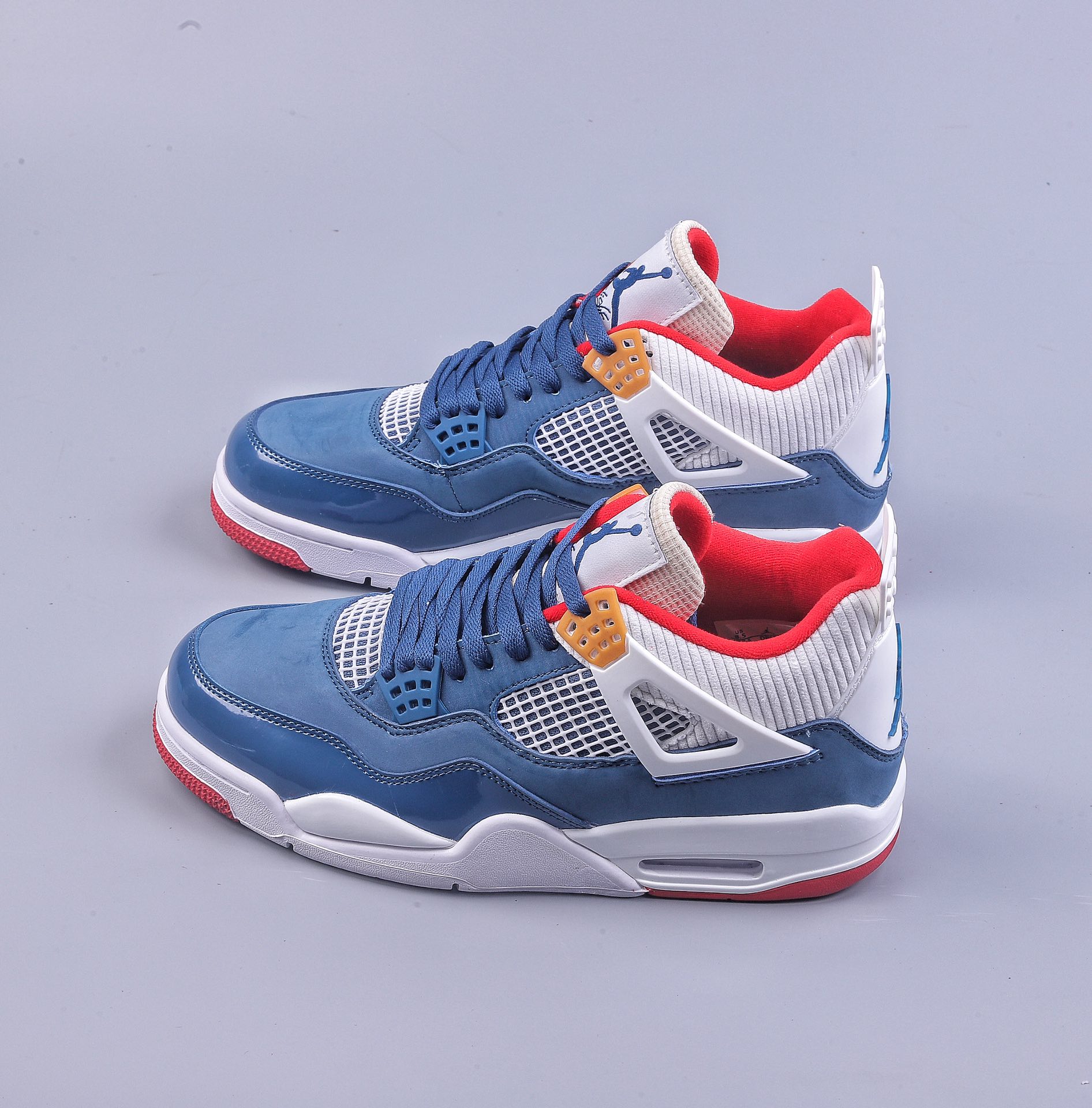 Enhance cost performance Air Jordan AJ4 Retro blue white red DR6952-400