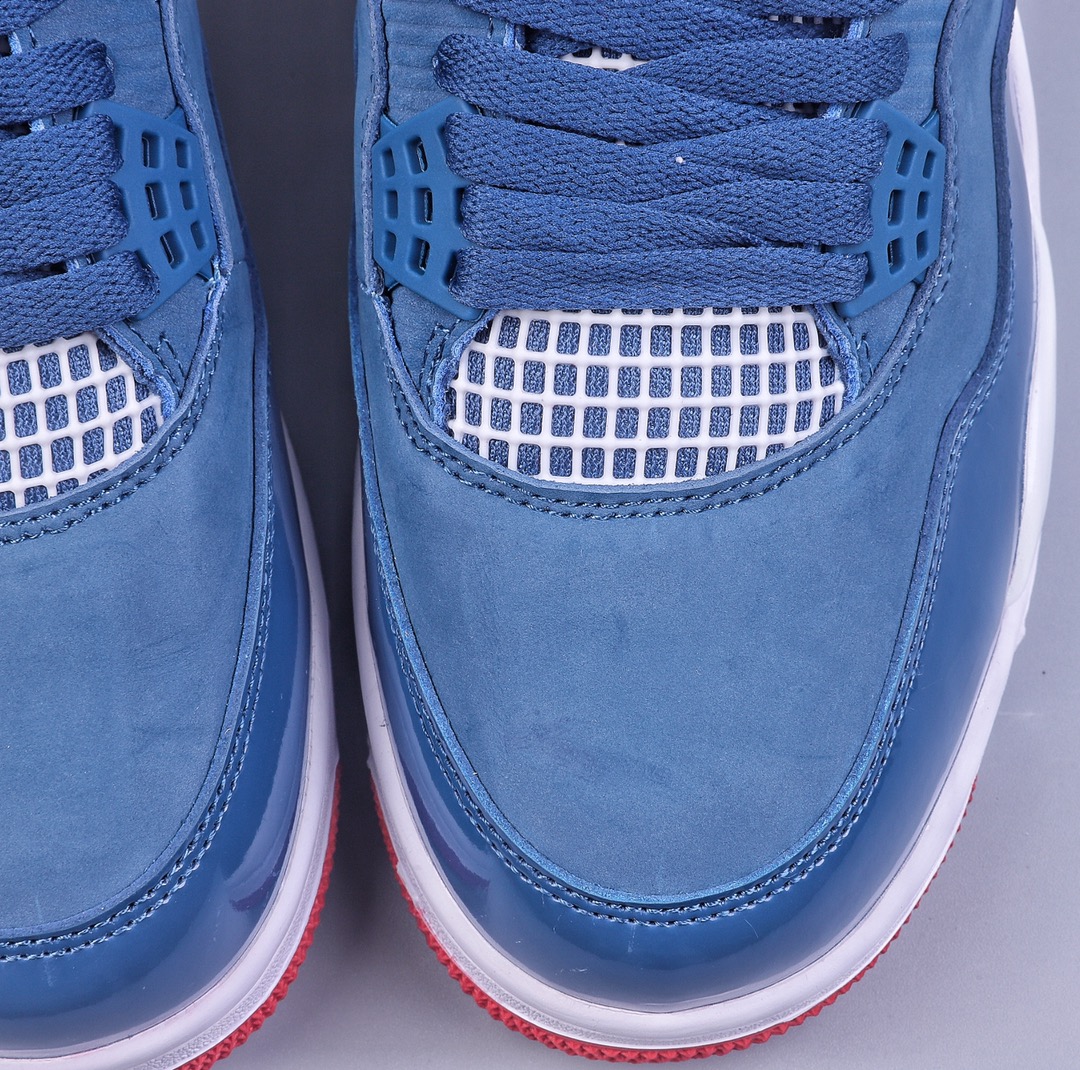 Enhance cost performance Air Jordan AJ4 Retro blue white red DR6952-400