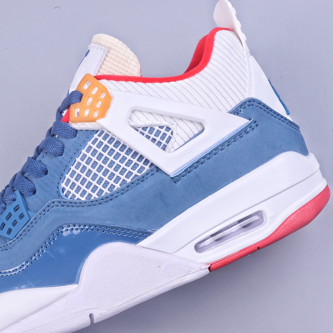 Enhance cost performance Air Jordan AJ4 Retro blue white red DR6952-400